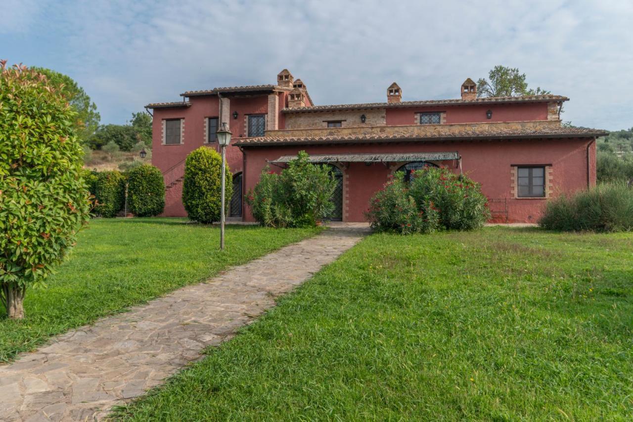 Agriturismo Le Case Rosse Di Montebuono Magione Dış mekan fotoğraf