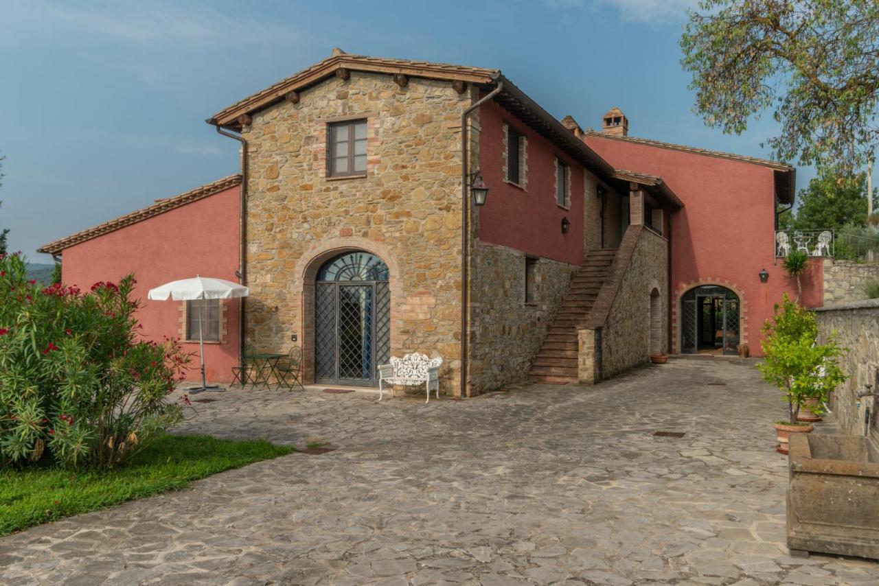 Agriturismo Le Case Rosse Di Montebuono Magione Dış mekan fotoğraf